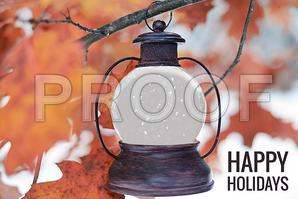Snow Globe fall colors
